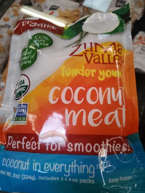 Zuma Valley Organic Tender Young Coconut Meat