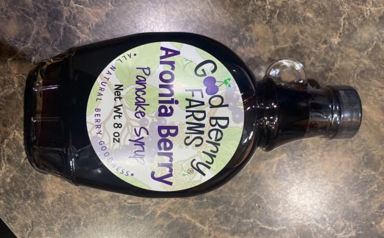 Good Berry Farms Aronia Berry Pancake Syrup