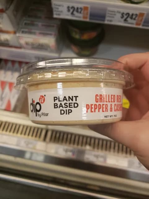 Dip It Plant Based Dip Grilled Red Pepper & Cashew