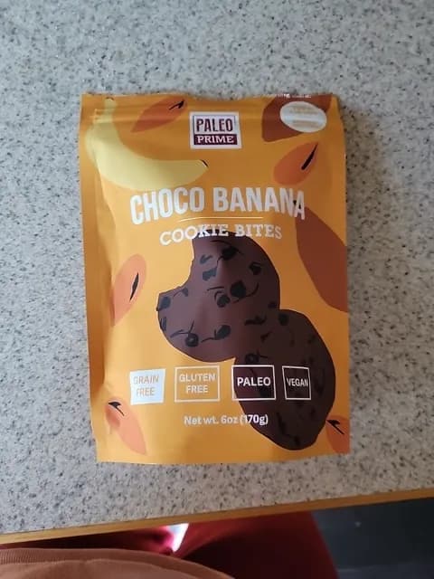 Paleo Prime Choco Banana Cookie Bites