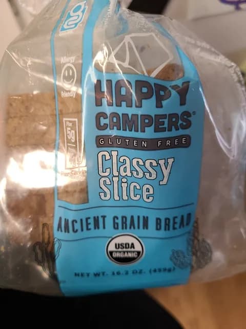 Happy Campers Gluten Free Classy Slice Ancient Grain Bread