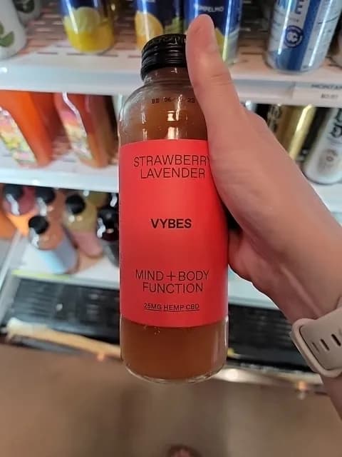 Vybes Strawberry Lavender Mind + Body Function Hemp Cbd