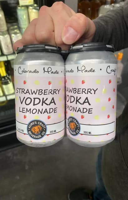 Kure'S Craft Beverage Co Strawberry Vodka Lemonade