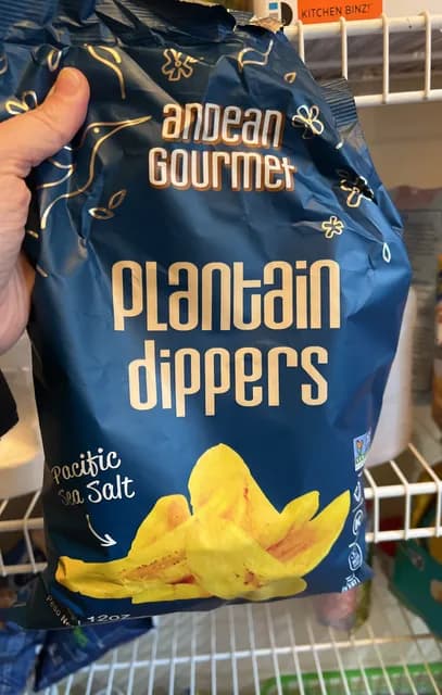 Andean Gourmet Plantain Dippers Pacific Sea Salt