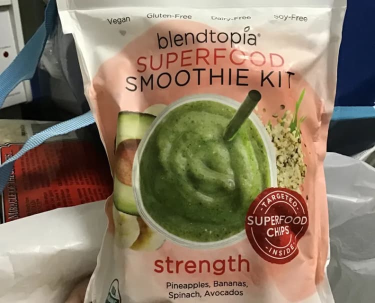 Blendtopia Superfood Smoothie Kit Strength