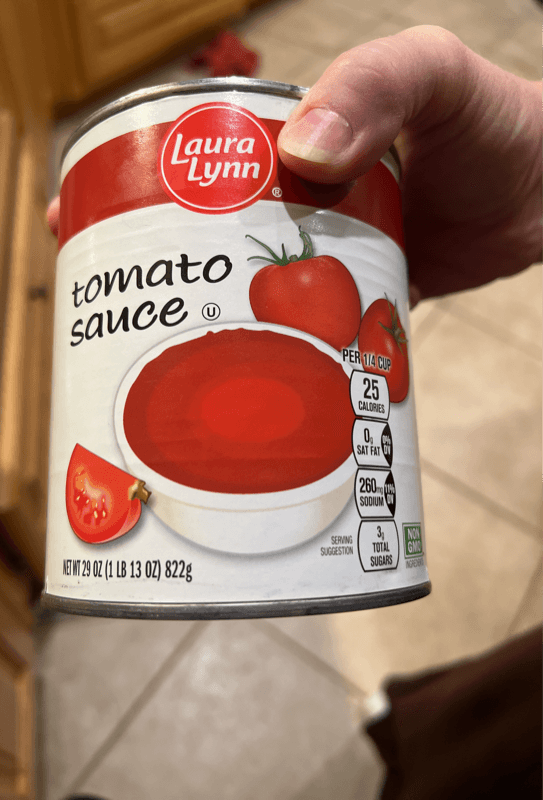 Laura Lynn Tomato Sauce