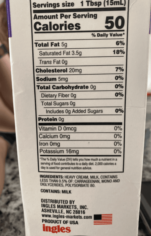 Laura Lynn Heavy Whipping Cream Ultra-Pasteurized