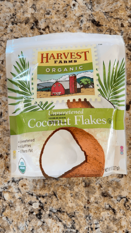 Harvest Farms Organic Unsweetened Coconut Flakes