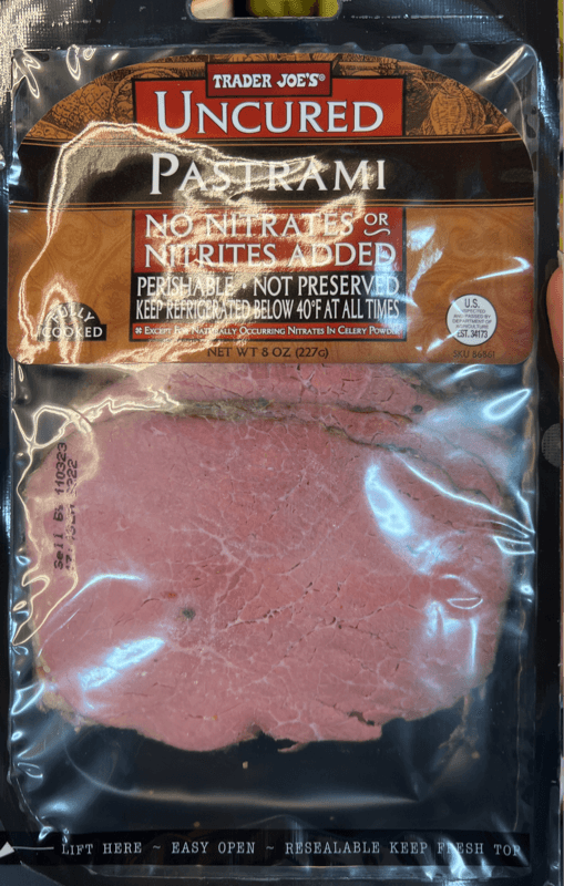 Trader Joe'S Uncured Pastrami