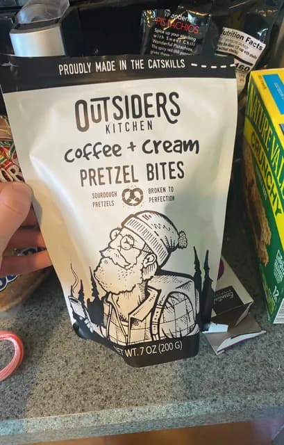 Outsiders Kitchen Coffee + Cream Pretzel Bites