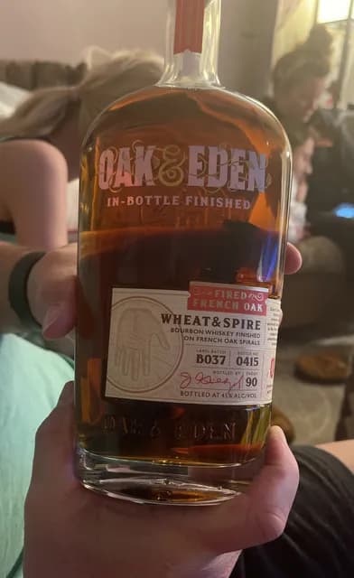 Oak & Eden Fired French Oak Wheat & Spire Bourbon Whiskey
