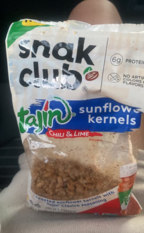 Snak Club Tajin Sunflower Kernels Chili & Lime Seasoned