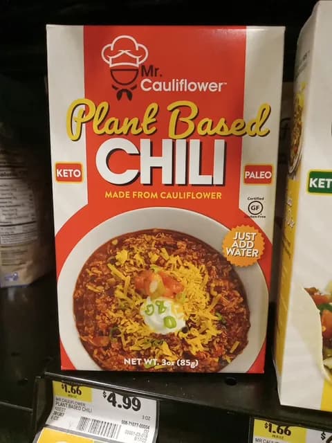 Mr. Cauliflower Plant Based Chili