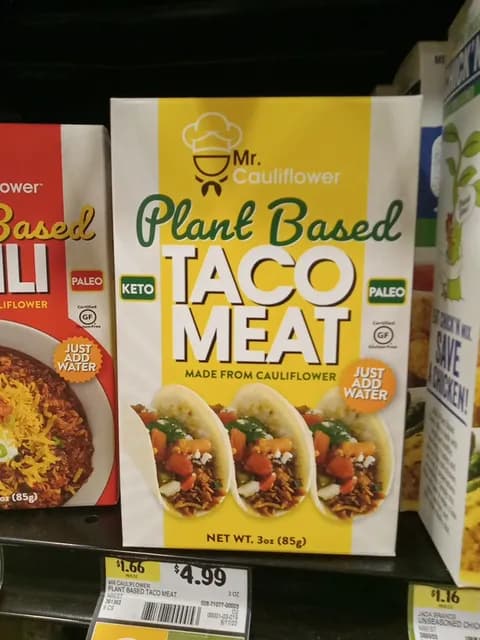 Mr. Cauliflower Plant Based Taco Meat