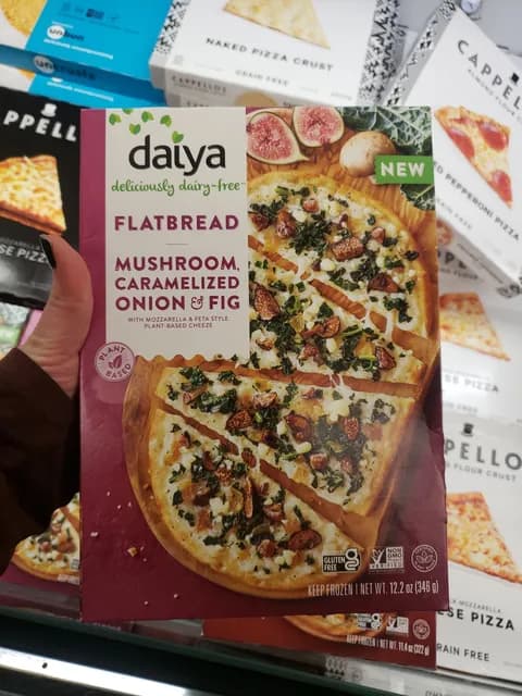 Daiya Flatbread Mushroom Caramelized Onion & Fig Flatbread