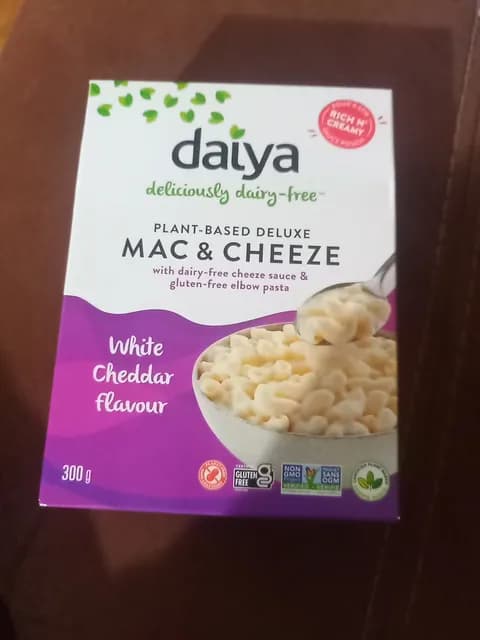 Daiya Deliciously Dairy-Free Plant-Based Deluxe Mac & Cheese White Cheddar Flavour