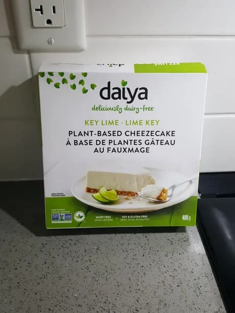 Daiya Key Lime Plant-Based Cheezecake