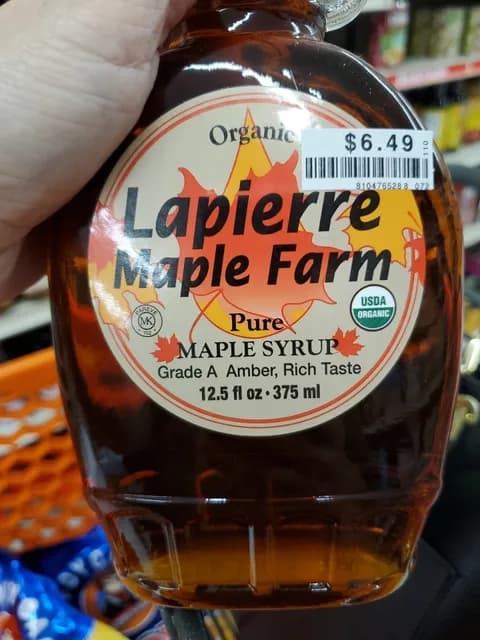 Lapierre Maple Farm Pure Maple Syrup