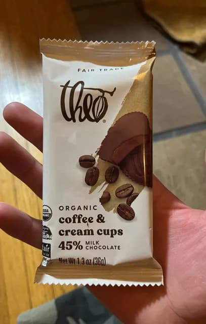 Theo Organic Coffee & Cream