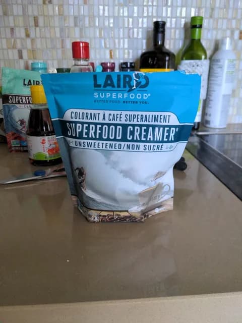 Laird Unsweetened Superfood Creamer