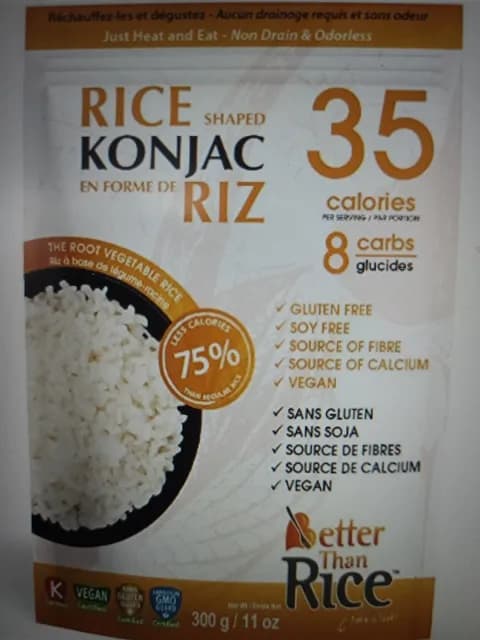 Better Than Rice Rice Shaped Konjac