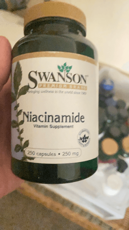 Swanson Premium Brand Niacinamide Vitamin Supplement 250 Capsules