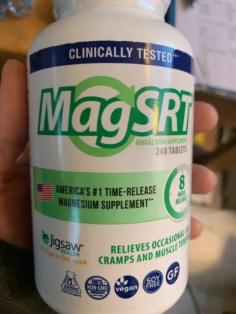 Jigsaw Health Magsrt Magnesium Supplement