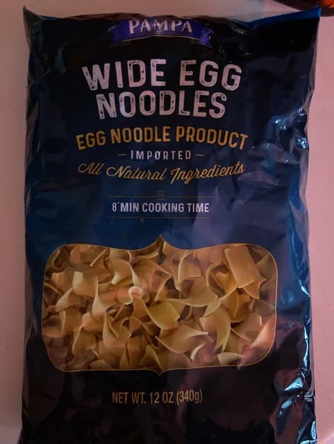 Pampa Wide Egg Noodles