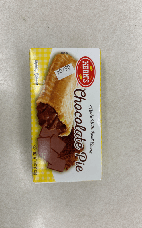Kern'S Made With Real Cocoa Chocolate Pie
