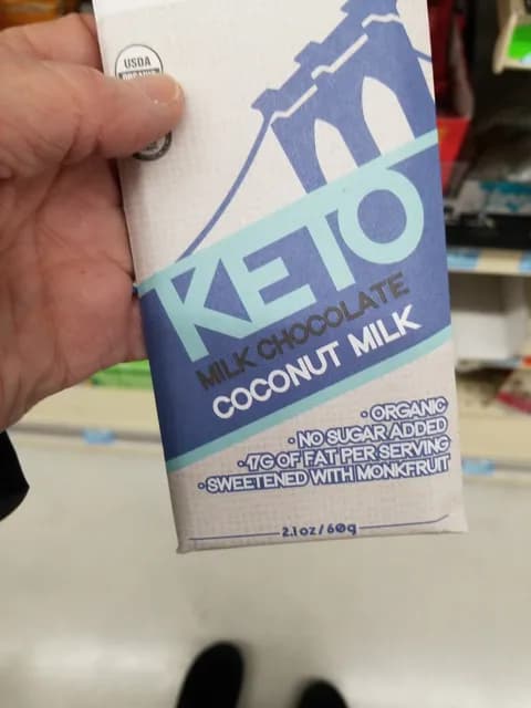 Brooklyn Born Chocolate Keto Milk Chocolate Coconut Milk