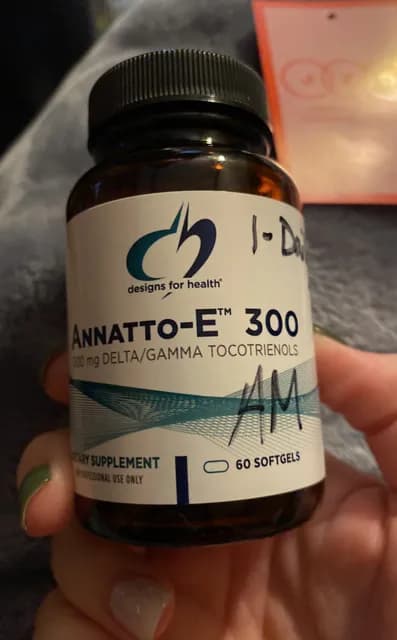Designs For Health Annatto-E 300 Softgels