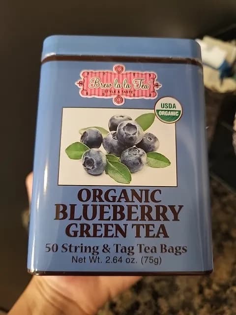Brew La La Tea Organic Blueberry Green Tea