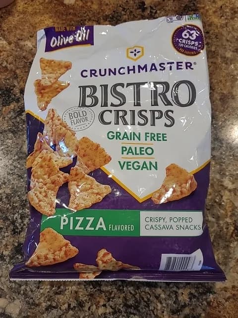 Crunchmaster Bistro Crisps Pizza Flavored