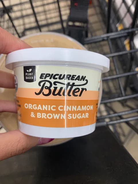 Epicurean Butter Organic Cinnamon & Brown Sugar
