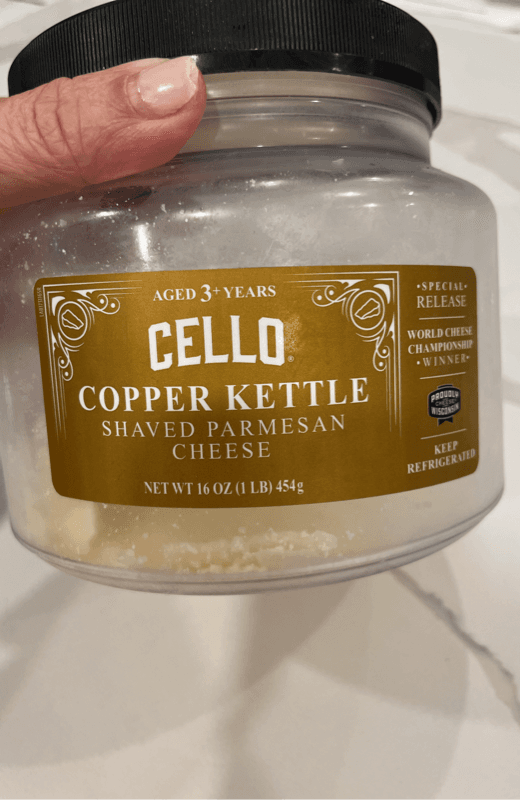 Cello Copper Kettle Shaved Parmesan Cheese