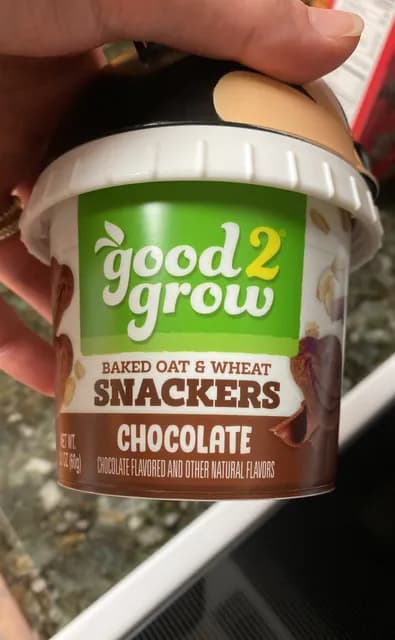 Good2Grow Baked Oat & Wheat Snackers Chocolate