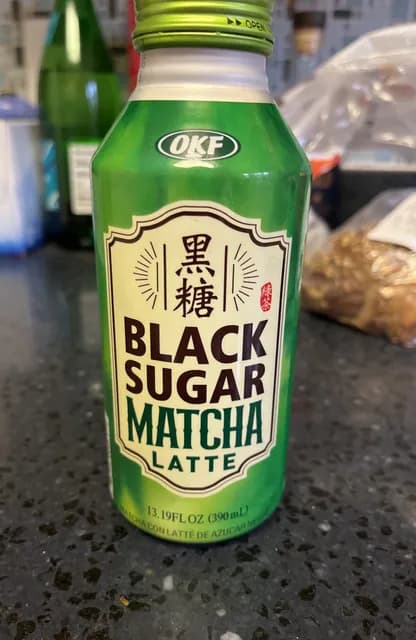 Okf Black Sugar Matcha Latte