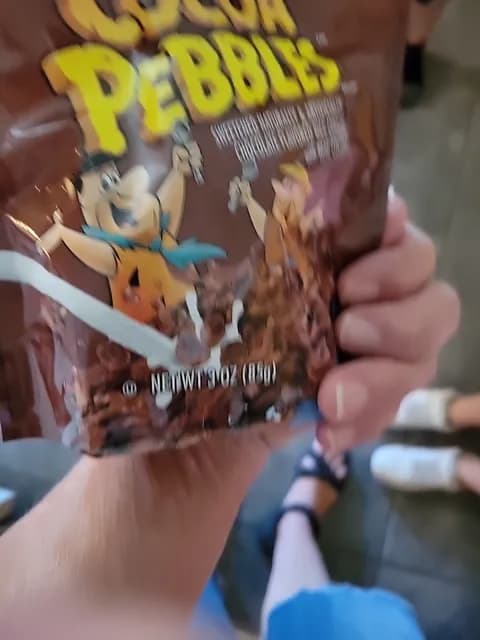 Post Cocoa Pebbles Chocolate Flavored Rice Cereal