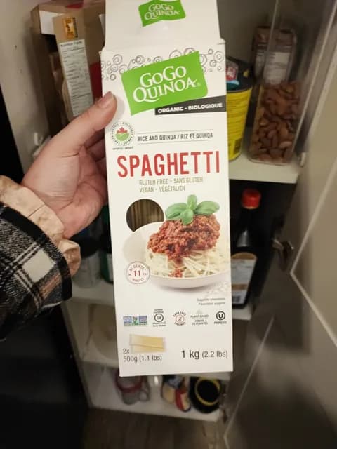 Gogo Quinoa Organic Rice And Quinoa Spaghetti