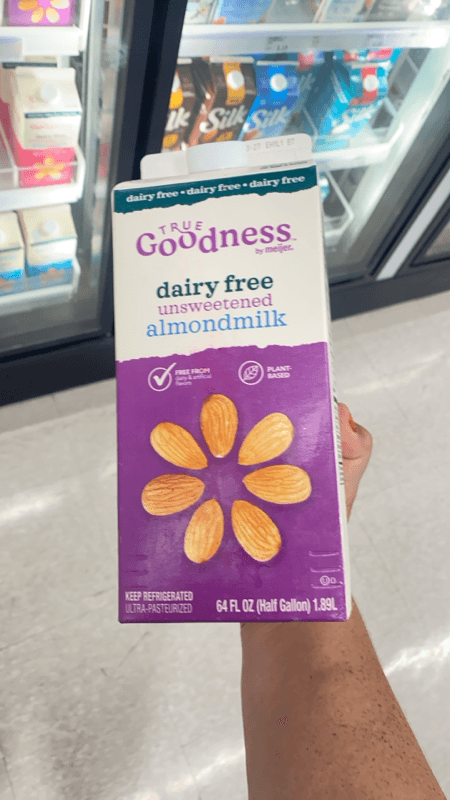 Meijer Unsweetened Almond Milk