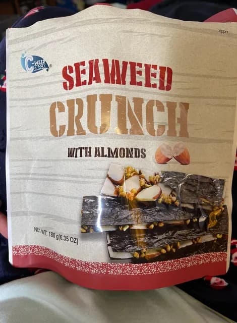 Seaweed Crunch With Almonds