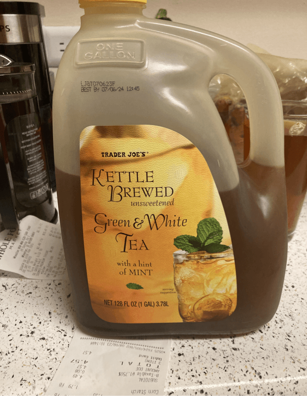 Trader Joe'S Kettle Brewed Unsweetened Green & White Tea