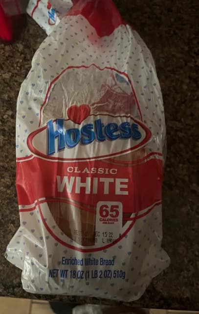 Hostess Classic Enriched White Bread