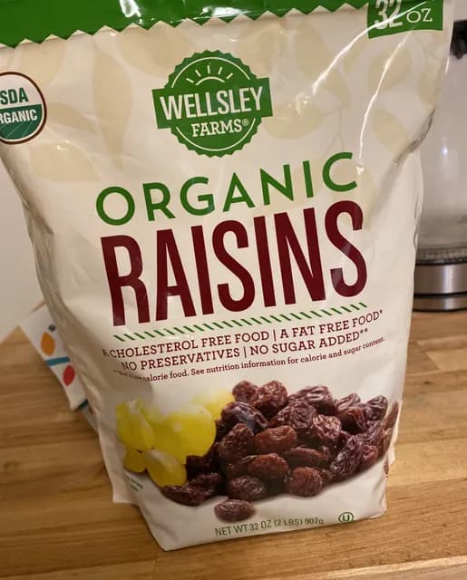 Wellsley Farms Organic Raisins