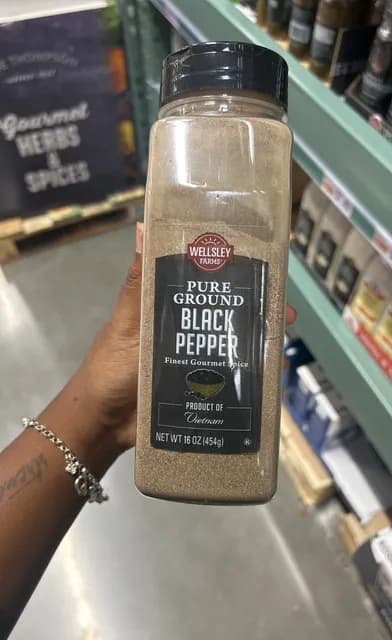 Wellsley Farms Pure Ground Black Pepper