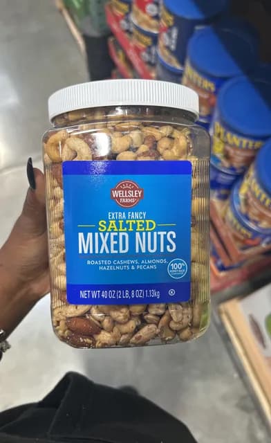 Wellsley Farms Extra Fancy Salted Mixed Nuts
