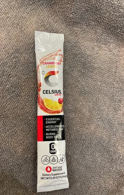 Celsius Cranberry Lemon Dietary Supplement