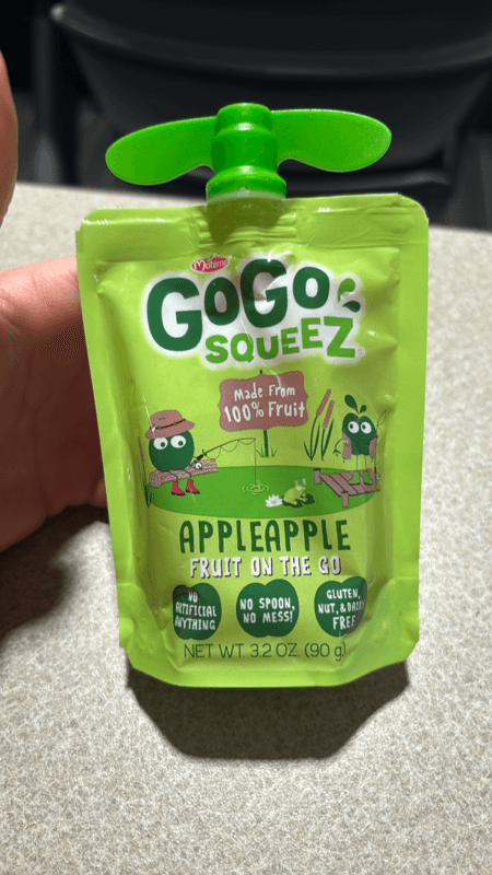 Is it Candida Diet Friendly? Gogo Squeez Applesauce On The Go Pouch