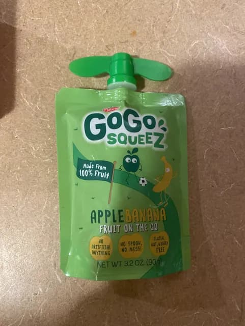 Gogo Squeez Apple Banana Fruit In The Go