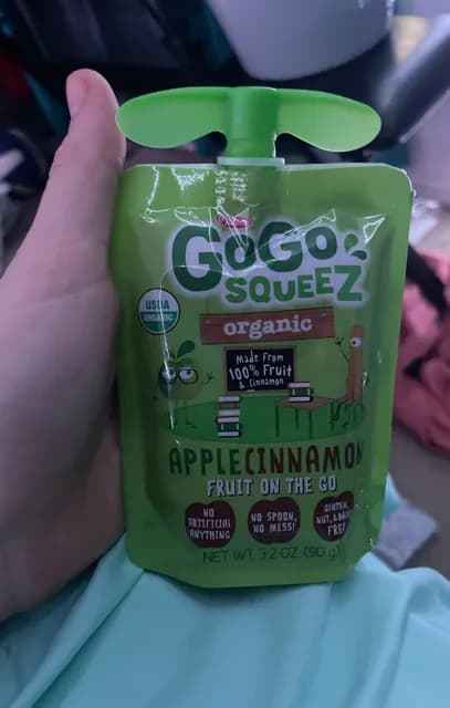 Gogo Squeez Organic Apple Cinnamon